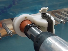 SB1 On Fuselage and Rivet Gun